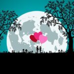 Couple Silhouette Balloons Moon  - Syaibatulhamdi / Pixabay