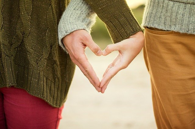 Hands Heart Couple Woman Man  - Free-Photos / Pixabay