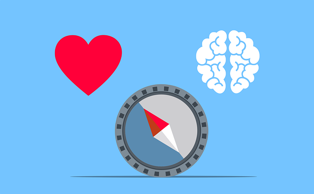 Heart Brain Compass Emotion Logic  - mohamed_hassan / Pixabay