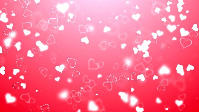 Hearts Red White Love Wedding  - motionstock / Pixabay
