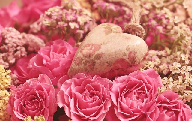 Roses Heart Noble Roses Romantic  - pixel2013 / Pixabay